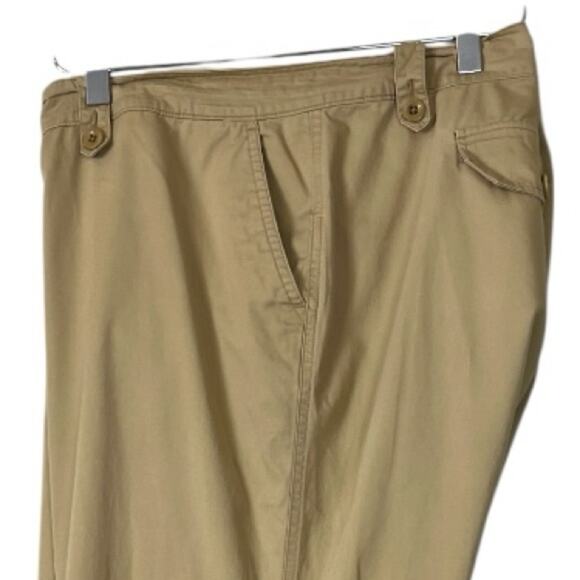 Lauren Ralph Lauren Pants Khaki Carfo Pocket Tan Safari Women’s Plus Size 18W - Picture 5 of 9
